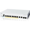 Cisco Catalyst switch C1200-8FP-2G (8xGbE,2xGbE/SFP combo,8xPoE+,120W,fanless) - REFRESH C1200-8FP-2G-RF