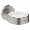 Grohe Essentials Držiak na sklo/mydlo, Supersteel 40369DC1