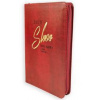 Božie Slovo - Nová zmluva, Žalmy a Príslovia 2025 - imitácia kože, tmavočervená so zipsom - autor neuvedený