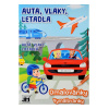 Omaľovánka autá,vlaky,lietadlá a5/ks