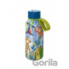 Quokka Nerezová termofľaša Solid Kids s pútkom Jungle 330 ml