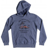 detská mikina QUIKSILVER BANZAI BAR HOOD YOUTH Bijou Blue - BNG0 10 years