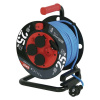 EMOS P08525W WEATHERPROOF NAVIJAK KABLA 25 M/4 ZASUVKY/MODRY/SILIKONOVY/230 V/1,5 MM2