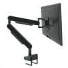 Držiak pre monitor na stôl, úchyt o dosku, max 11kg, rameno 600mm, VESA 75/100, čierny