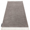 Eoshop Koberec BERBER 9000, hnědý - střapce, Maroko, Shaggy (Velikost: 180x270 cm)