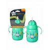 Tommee Tippee netečúci hrnček Superstar so slamkou 300ml green