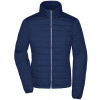James&Nicholson Dámska prešívaná bunda JN1119 Navy S