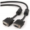 Gembird VGA HD kábel 15pin samec/15pin samec(dvojité tienenie sferitmi) 10m čierny CC-PPVGA-10M-B