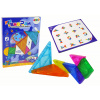 Lean Toys Puzzle Tangram - 7 magnetických blokov