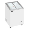 Tefcold Truhlicová mraznička - presklené oblé veko - 85 L | TEFCOLD IC101SCEB LED