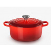 Le Creuset Signature - Pekáč kruhový s pokrievkou, objem 4,2 l, cerise 21177240602430