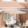 zahrada-XL Zatemniteľná markíza Viacfarebný 250 x 200 cm Polyester, Hliník 3329413