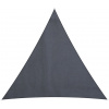 Plonos PL-886 Slnečná tieniaca plachta trojuholník 4 × 4 × 4 m, sivá