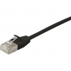 Equip 606122 sieťový kábel Čierna 0,25 m Cat6a F/FTP (FFTP) (606122)