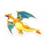 Teknofun Pokémon LED Nástěnná Dekorace Lampa Light Charizard 30 cm