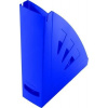 Zakladač, plastový, 75 mm, VICTORIA OFFICE, modrá