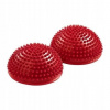 4FIZJO Balančná polguľa 16 cm set 2 ks - Červená