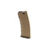 Airsoft zásobník pre M4/M16 120BB tlačák plast G&G FDE Black