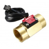 Prietokomer YF-B9 G3/4 2- 50L/min 5-24V z mosadze