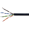 Datový kabel SXKD-5E-UTP-PE, venkovní, černý, Solarix