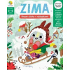 ZIMA – hravé úlohy s nálepkami - Zuzana Molnárová, Slávka Stankovičová