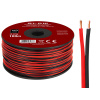 Blow 73-373# Reproduktorový kábel 2x0,75 mm čierny a červený