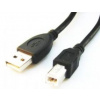 GEMBIRD Kabel USB 2.0 A-B propojovací 4,5m Professional (černý, zlacené kontakty)