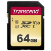 TRANSCEND SDXC 500S 64GB UHS-I U3 V30 (R95, W60 MB/s) TS64GSDC500S