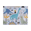 Bavlnená látka / plátno dinosaurus - 1 m 1 (49) modrá svetlá