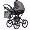 Tako retro bella donna 3in1 strieborný kočík (Tako retro bella donna 3in1 strieborný kočík)