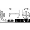 MAHLE Šroub, uzávěr chladiče BEHR *** PREMIUM LINE *** CRX 49 000P