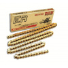 Motokrosová reťaz - Made in JAPAN D.I.D Chain 520ER-T3 SDH 120 L zlatá/zlatá