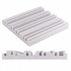 Akustická špongia nástenný panel EQUALIZER svetlošedá, tlmená farba 7 cm
