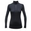 Devold Duo Active Zip Black dámske tričko