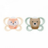 Dojčenský cumlík NUK Perfect Match Air FOX/BEAR 0-2m 2ks box Podľa obrázku 0-2 m