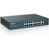 YuanLey Switch 18 Portový gigabitový PoE s 2 x Uplink 16 PoE+ Port 1000Mbps