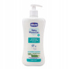 CHICCO Šampón na vlasy s dávkovačom Baby Moments 92 % prírodných zložiek 500 ml