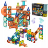 MAGNETICKÉ KONŠTRUKČNÉ KOCKY SVIETIACA DRÁHA MAGNETIC TILES PANELY 110ks