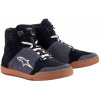 Topánky CHROME, ALPINESTARS (čierna/sivá/hnědá/modrá,vel. 45,5)