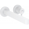 Hansgrohe Finoris - Páková umývadlová batéria pod omietku, výtok 228 mm, biela matná 76050700