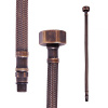 Slezák-RAV Flexi hadica Sliezák RAV IF00SM Farba: stará mosadz, Rozmer: M10x1 x 1/2''