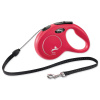 AMIPLAY Vodítko Flexi Classic New lanko S červené 5m