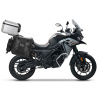 Kompletná sada sedlových brašní SHAD TERRA TR40 adventure a hliníkového kufra SHAD TERRA 55L vrátane montážnej sady SHAD Voge 650DS / 650DSX
