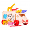 Bigjigs Toys Drevené auto so zvieratkami - poškodený obal Bigjigs Toys