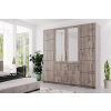 Stolar Bali D4 Grafit laminovaná doska 196 cm x 200 cm x 58 cm