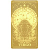 Zlatá minca Znamenie zverokruhu - Panna Proof