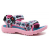 Lee Cooper 2600K pink/blue, dětské sandály vel.35
