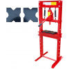 Hydraulický lis Carmax 12 t oceľový s 2 liatinovými platňami