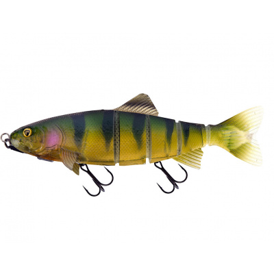Gumová nástraha - fox rage realistic replicant trout jointed shallow UV Stickleback 14cm