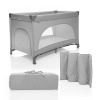 Zopa Skladacia postieľka Lely Silver Grey